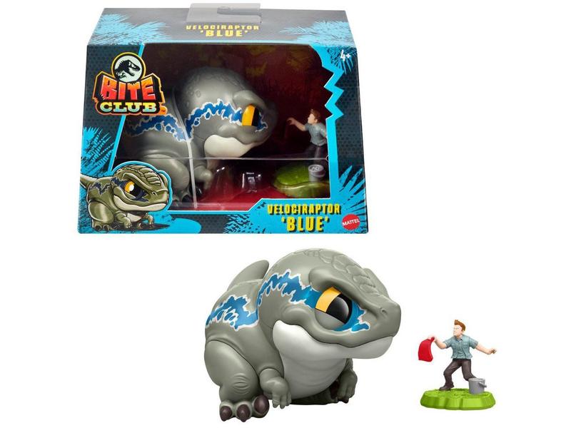 Dinossauro Jurassic World Bite Club Articulado - 7,66cm Mattel